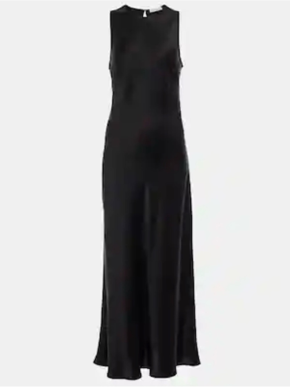 Topshop Black Sleeveless Maxi Dress